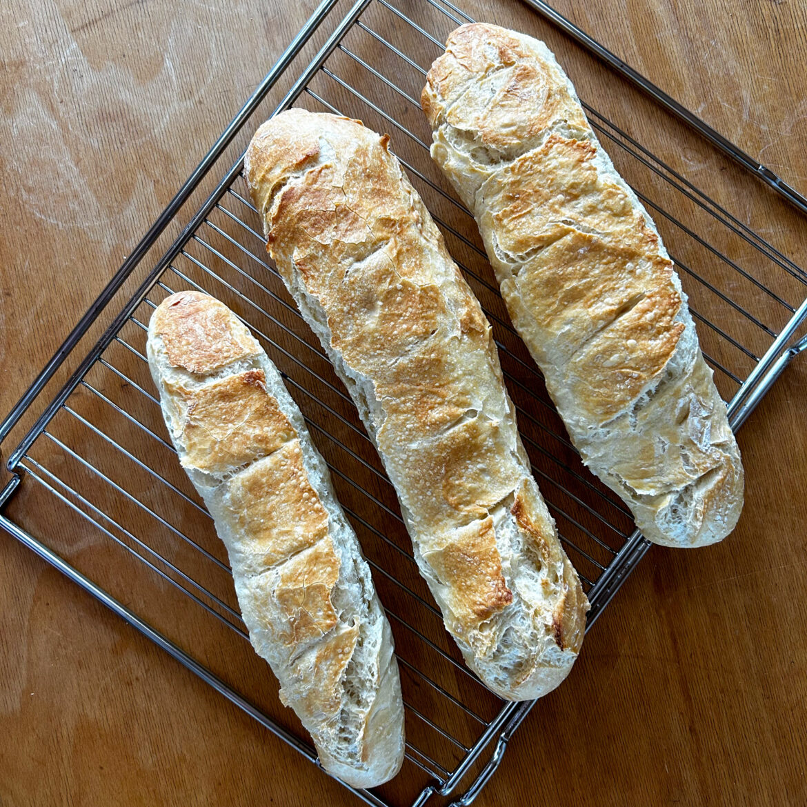 Stangenweißbrot aka Baguette – Die 36 Stunden-Version