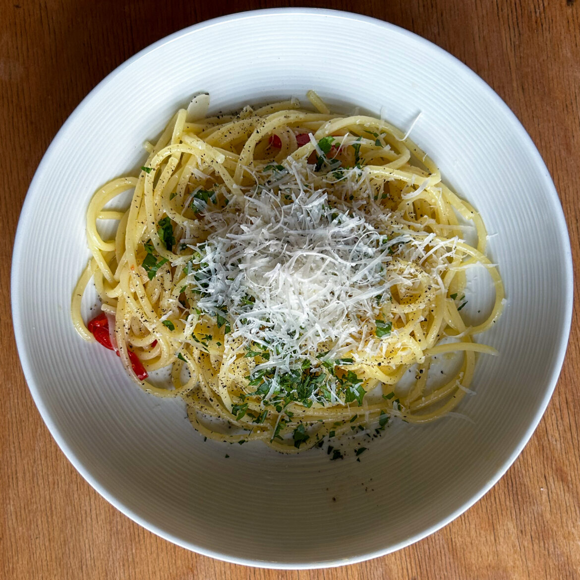 Spaghetti aglio e olio