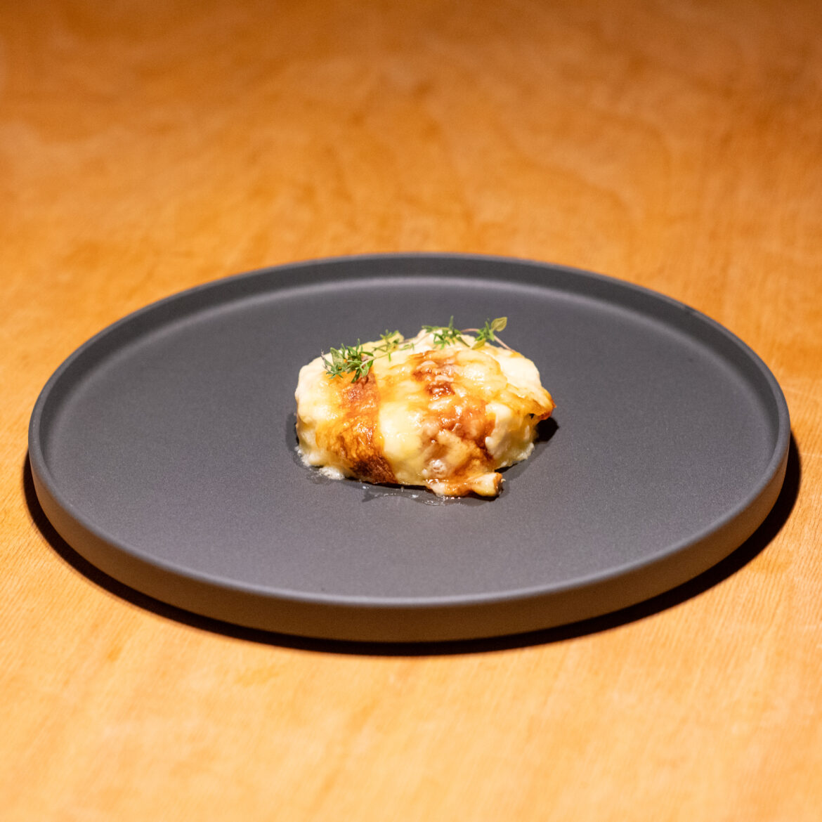 Kartoffelgratin. Ein Bisschen mehr Aufwand.