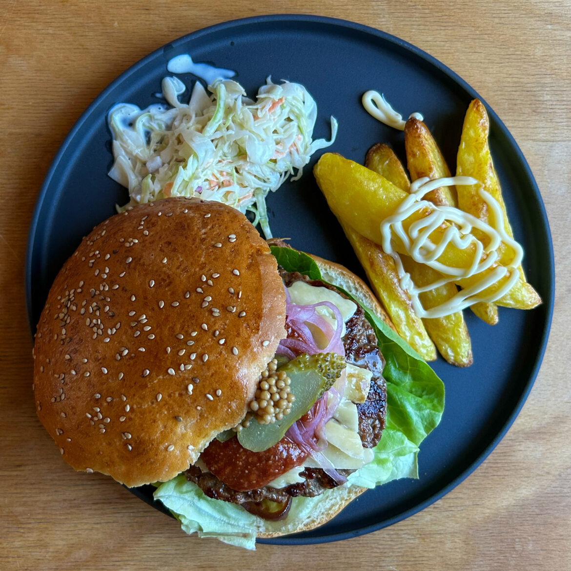 Cheeseburger. Our way.