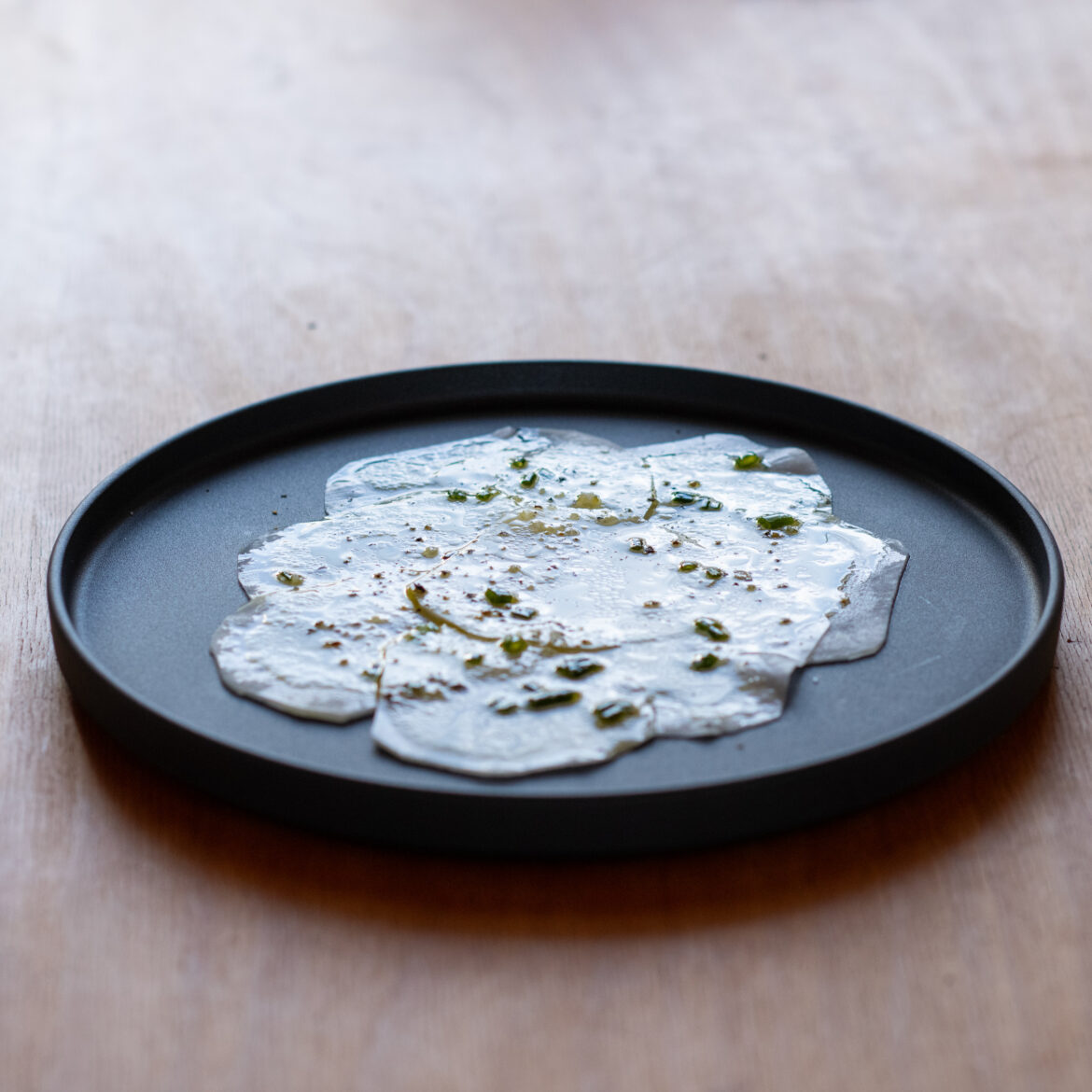 Kohlrabicarpaccio