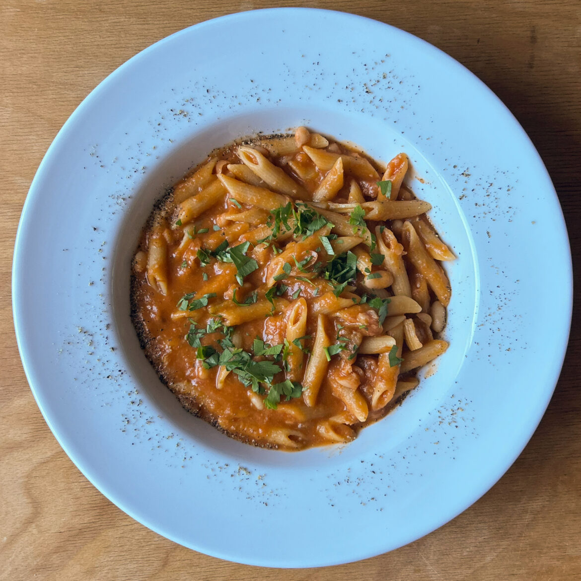 Pasta e fagioli – nach Art des Hauses